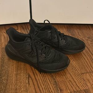 Adidas Primegreen Shoes Men Sz 7.5 Black Running Athletic Comfort PWI001001